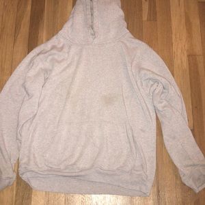 brandy melville gray hoodie